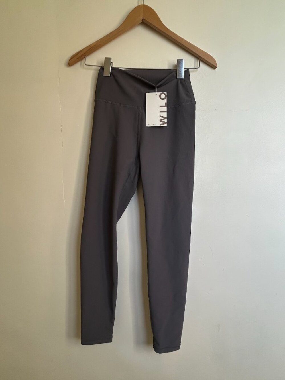 WILO THE LABEL Wellness Club 2pc Set Hoodie & Legging Charcoal Gray XS NWT $166 - Picture 7 of 9